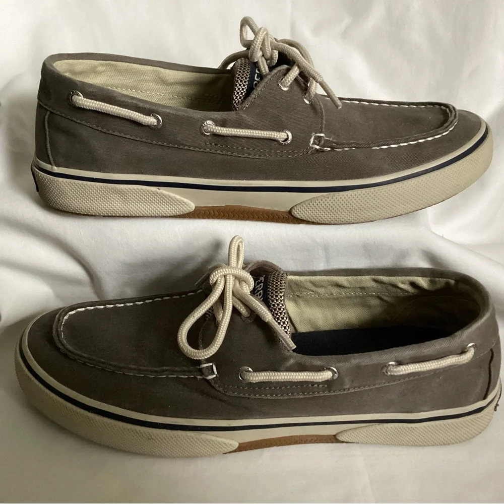 SPERRY Halyard Boat Shoes Sz 10 EUC